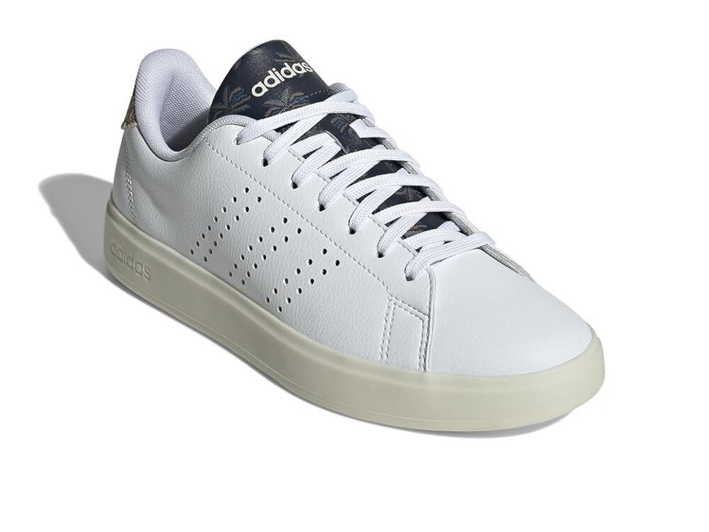 USED Adidas Women's Advantage 2.0, White/Night Indigo/Off White, 9.5